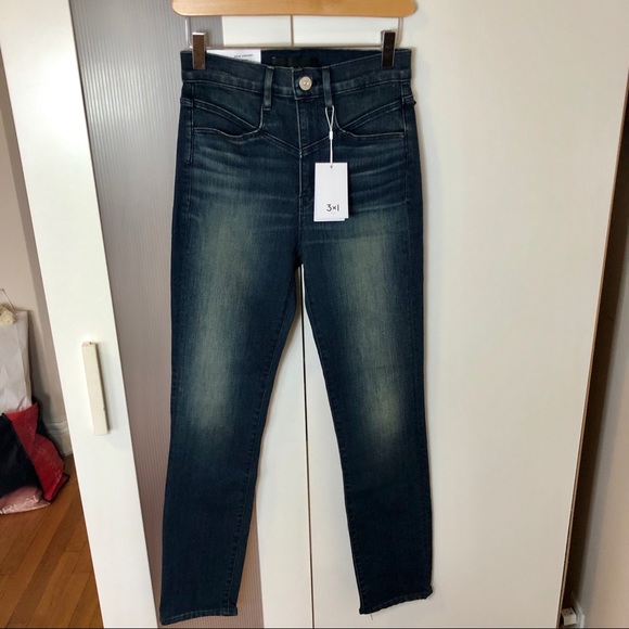 3X1 Womens Jesse Lana Straight Leg - Picture 2 of 4